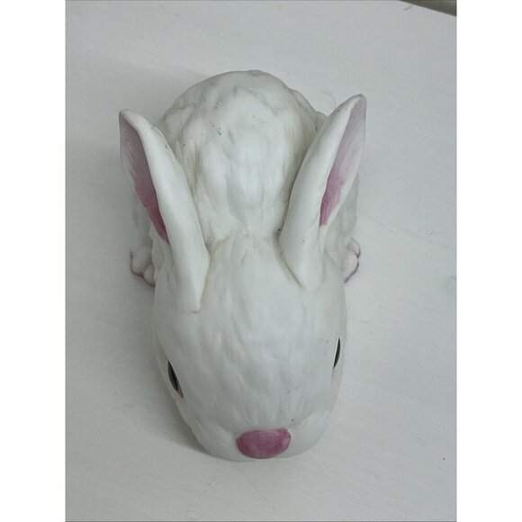 Vintage Easter Bunny White Porcelain Rabbit Ceramic Cute Spring Andrea Sadek - Picture 5 of 14